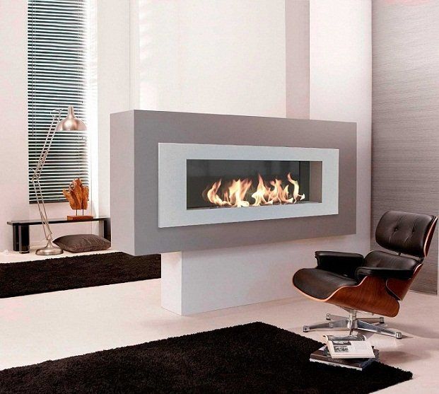 Биокамин настенный Zefire Orion 1200 белый со стемалитом