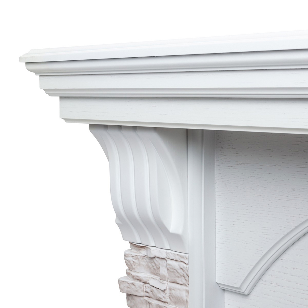 Электрокамин RealFlame  Athena Corner GR с очагом Majestic Lux Black