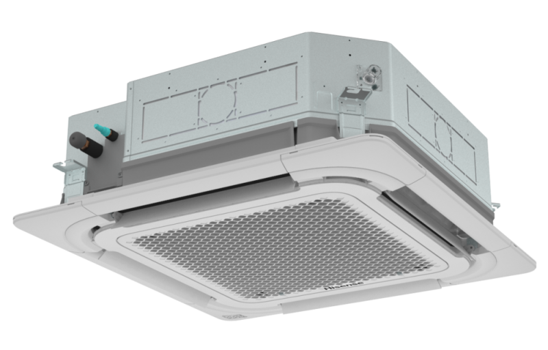 Внутренний блок Кассетной сплит-системы Hisense AUC-18HR4RCC2/PE-QEA/LD/AUW-18H4RS2 HEAVY 2.0 Classic on/off