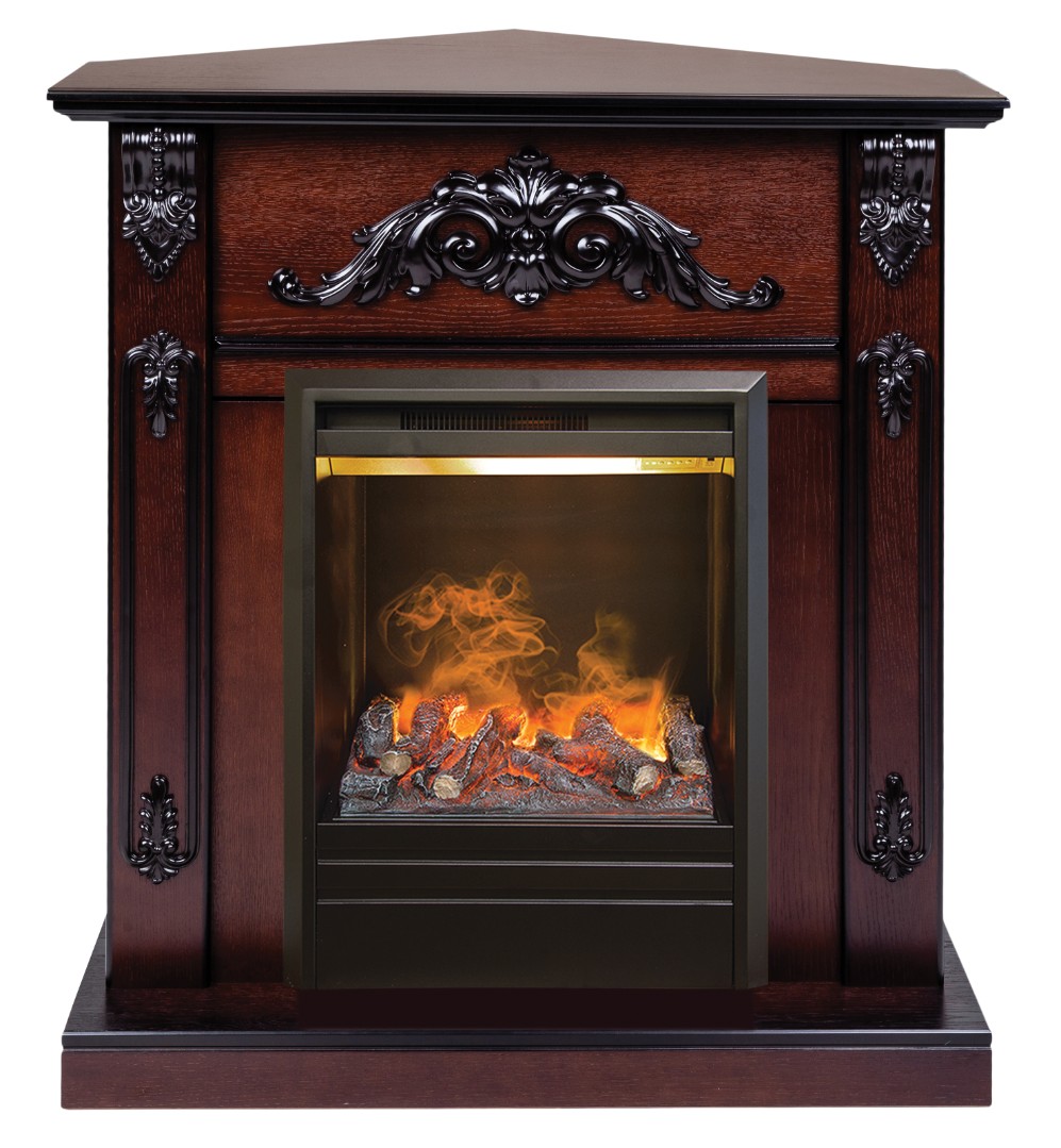 Электрокамин RealFlame  Anita corner AO с очагом 3D Oregan