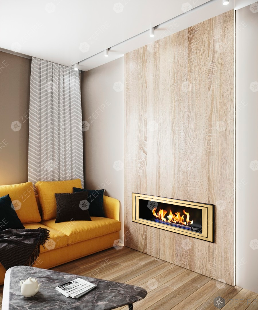 Биокамин Zefire Sirius 1800 Латунь