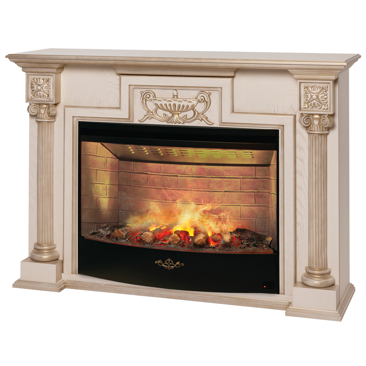 Электрокамин RealFlame  London 33 WT-659G с очагом 3D Firestar 33