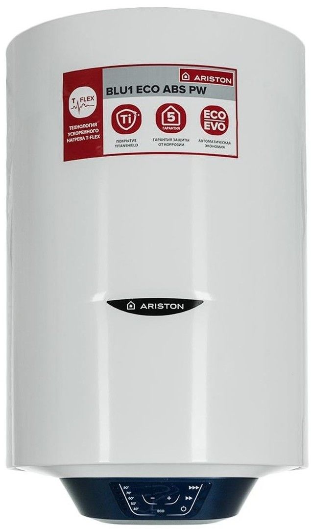 Электрический накопительный водонагреватель Ariston BLU1 ECO ABS PW 30 V SLIM
