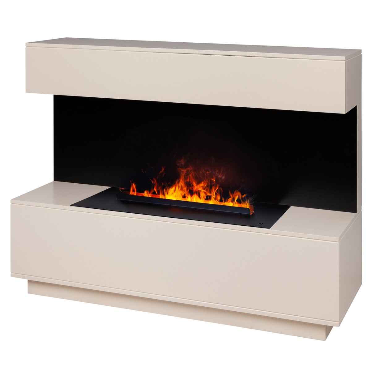 Электрокамин RealFlame  Modern CST630 WT-P614 с очагом 3D Cassette 630 Black Panel