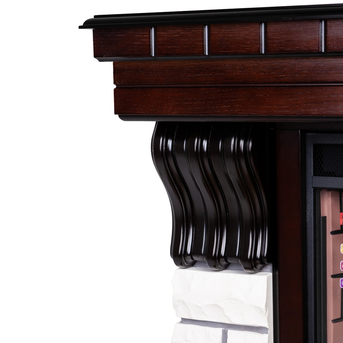 Электрокамин RealFlame Country 33/33W AO с очагом Epsilon 33