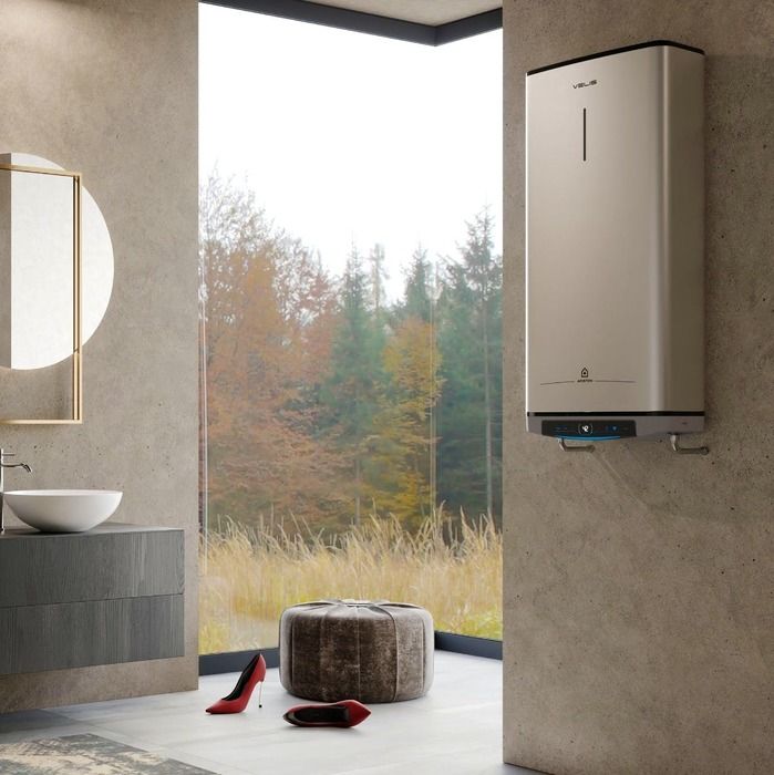 Электрический накопительный водонагреватель Ariston VELIS LUX INOX PW ABSE WIFI 80