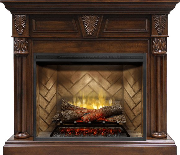 Каминокомплект Dimplex  Sheffield - Темный орех с очагом Revillusion RBF30