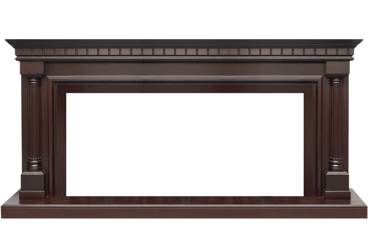 Каминокомплект Royal Flame  Dallas - Темный дуб (Ширина 1665 мм) с очагом Vision 42 LOG LED