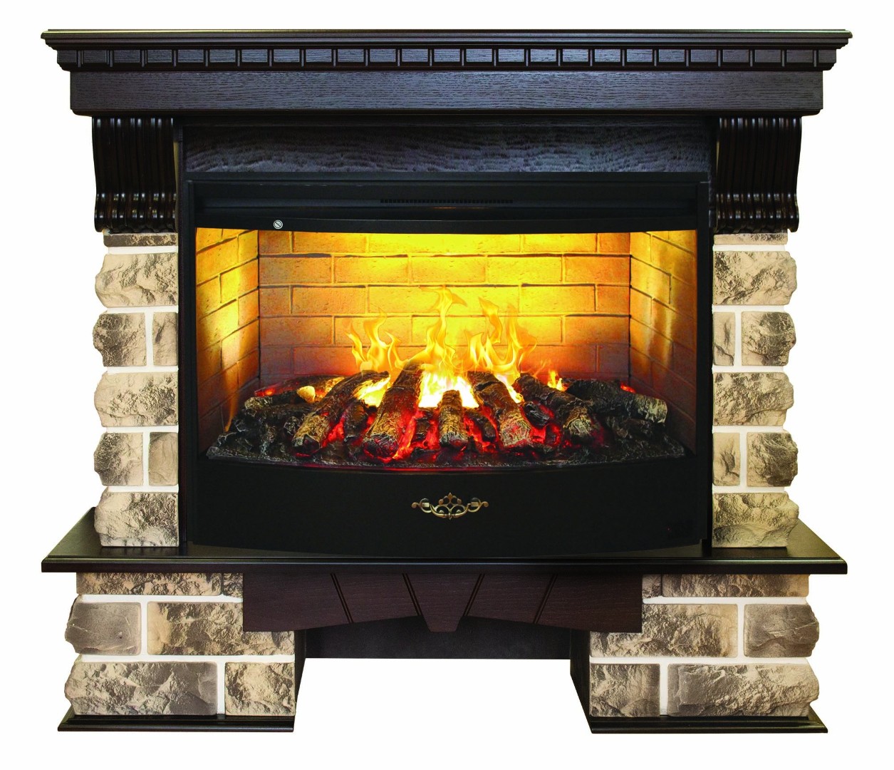 Электрокамин RealFlame Kansas 33 AO c FireStar 33 3D