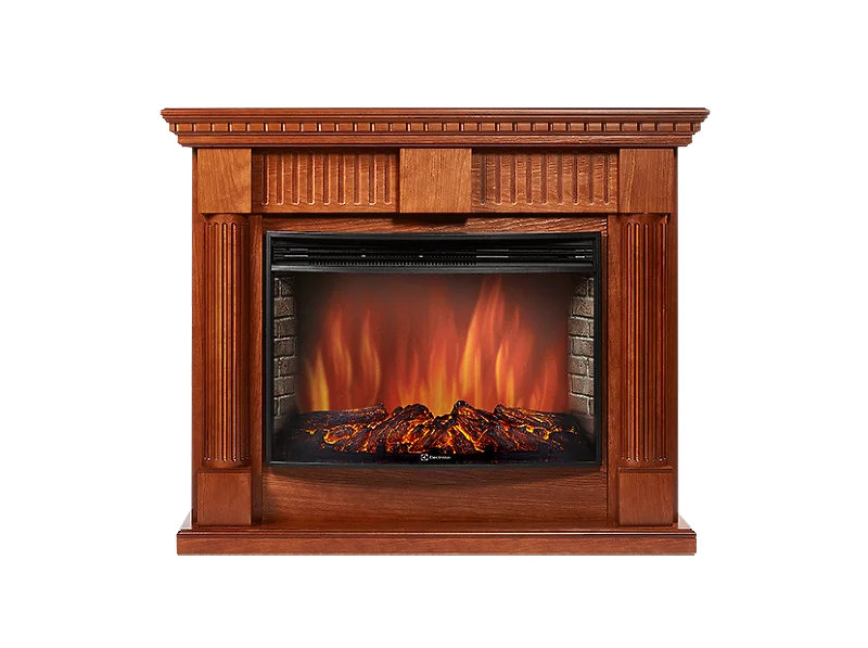 Каминокомплект Electrolux Colonna 25 с очагом EFP/P-2520LS шпон дуб