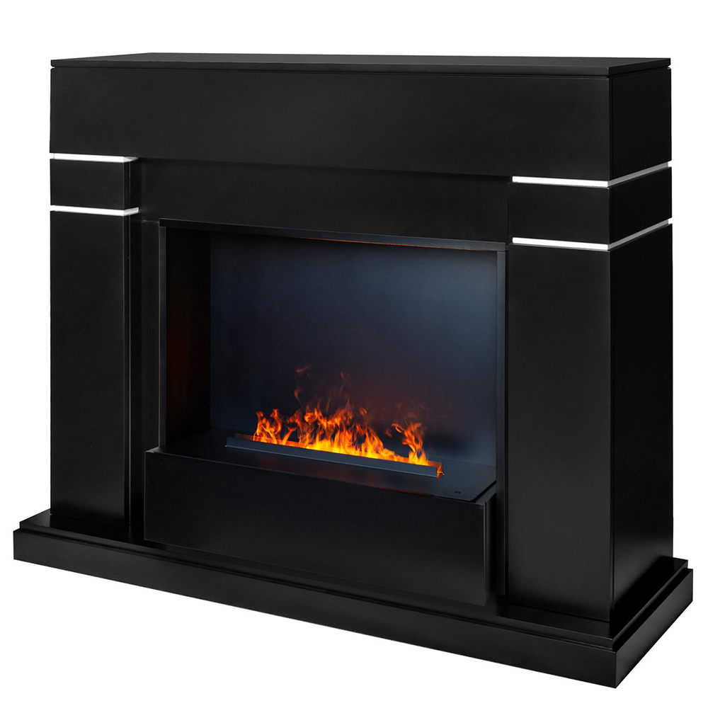 Электрокамин RealFlame  Lindelse 26 BLM с очагом 3D Cassette 630 Black Panel