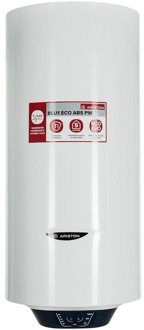 Электрический накопительный водонагреватель Ariston BLU1 ECO ABS PW 50 V SLIM