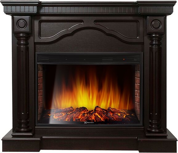 Каминокомплект Electrolux Rome 30 с очагом EFP/P-3320RLS венге