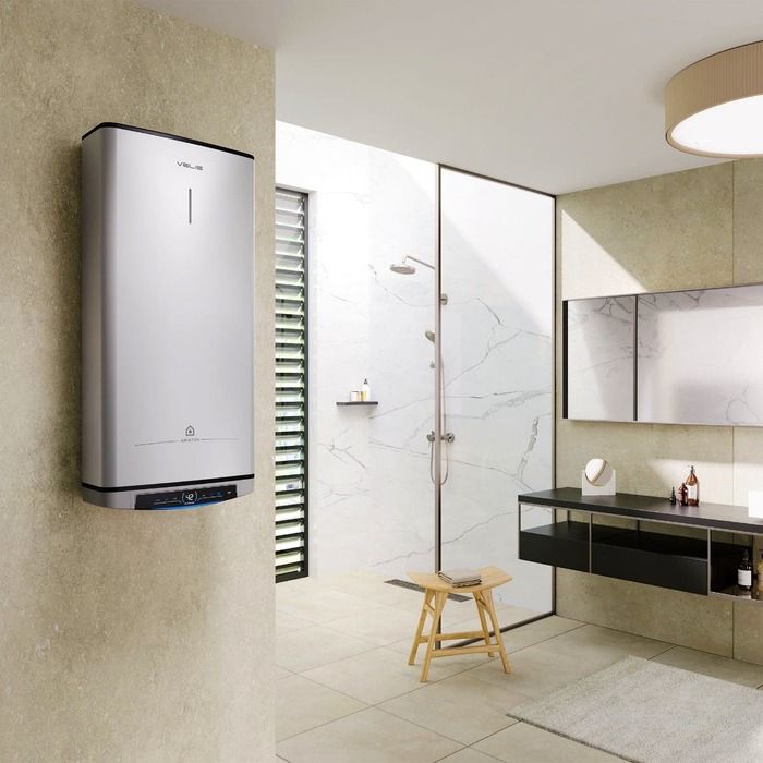 Электрический накопительный водонагреватель Ariston VELIS LUX INOX PW ABSE WIFI 80