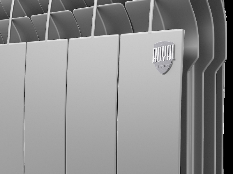 Радиатор алюминиевый Royal Thermo Biliner Alum 500 Silver Satin - 6 секц.