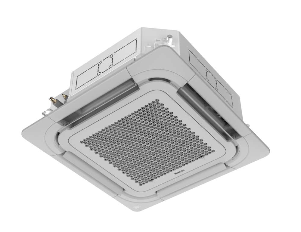 Внутренний блок Кассетной сплит-системы Hisense AUC-18HR4RCC2/PE-QEA/LD/AUW-18H4RS2 HEAVY 2.0 Classic on/off