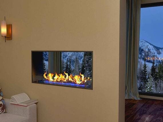 Биокамин сквозной Zefire Standart 900