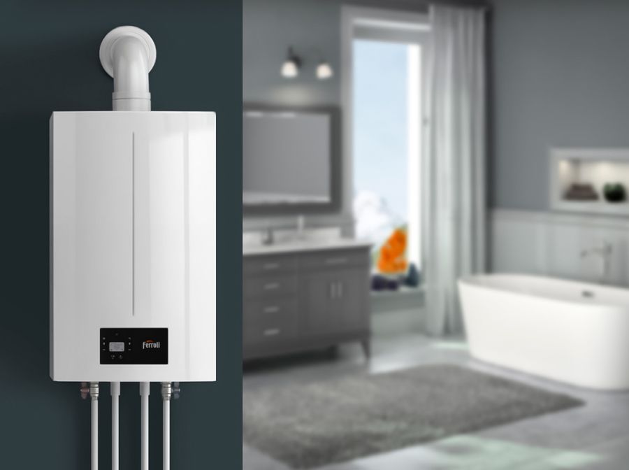 Настенный газовый котел 32 кВт Ferroli BLUEHELIX SIGMA 34H