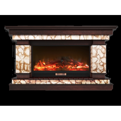 Каминокомплект Glenrich Лорд 86 (Premier S86) карелия дуб