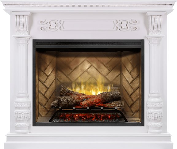 Каминокомплект Dimplex Nation - Белый дуб с очагом Revillusion RBF30