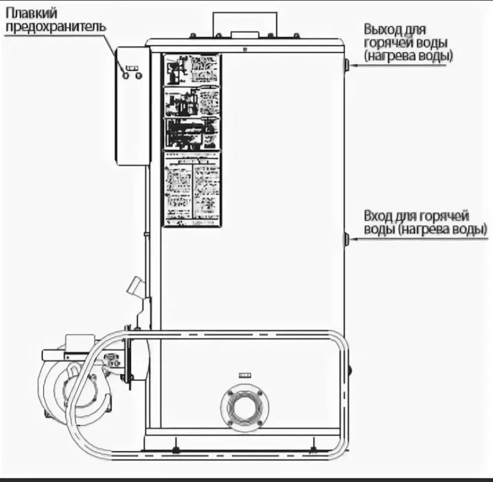 Дизельный котел 100 кВт Navien 1035RPD