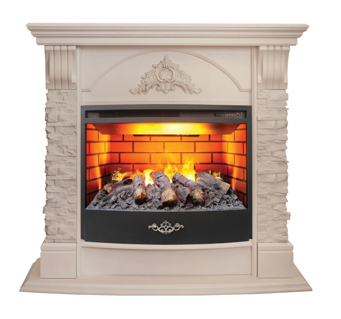 Электрокамин RealFlame Athena WT с Firestar 25,5 3D