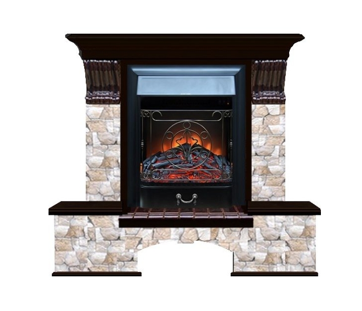 Каминокомплект Glenrich Бостон К Арбат (Magestic)
