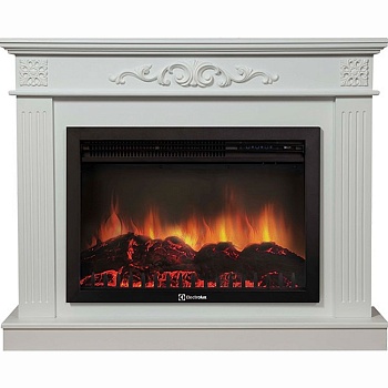 Каминокомплект Electrolux Noce 30 с очагом EFP/P-3020LS белый