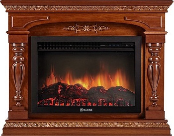 Каминокомплект Electrolux Perfetto R 30 с очагом EFP/P-3020LS шпон дуб