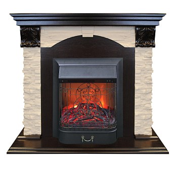 Электрокамин RealFlame Dublin Lux AO с Majestic Lux BR S