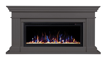 Электрокамин RealFlame  Ontario 42 GR с очагом Saphir 42