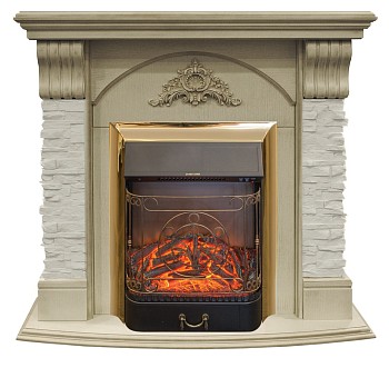 Электрокамин RealFlame Athena WT с Majestic Lux BR S