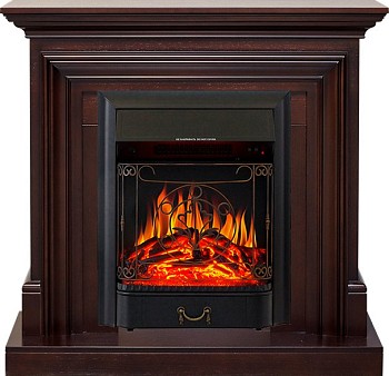 Каминокомплект Royal Flame  Bradford - Темный дуб с очагом Majestic FX Black
