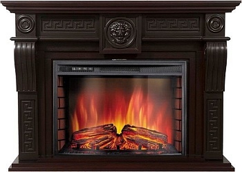 Каминокомплект Electrolux Vittoriano 26 Sphere с очагом EFP/P-2620RLS темный дуб