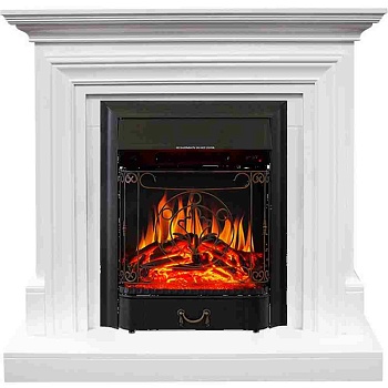 Каминокомплект Royal Flame  Bradford - Белый с очагом Majestic FX Black