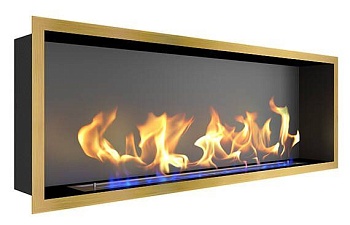 Биокамин Zefire Flagman 1300 латунный