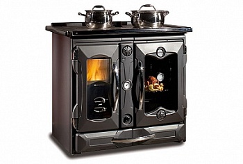 Камин с водяным контуром La Nordica TermoSuprema Compact D.S.A черная