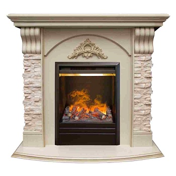 Электрокамин RealFlame Athena WT с Olympic 3D