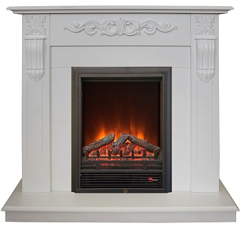Электрокамин RealFlame Dominica WT с Eugene