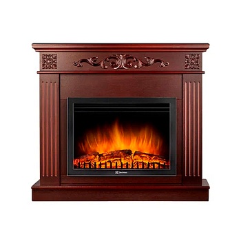 Каминокомплект Electrolux Noce 25 с очагом EFP/P-2520LS шпон темный дуб