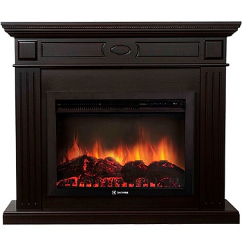 Каминокомплект Electrolux Bianco 26/30 с очагом EFP/P-3020LS шпон венге