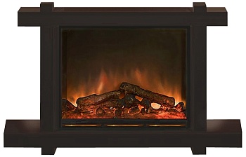 Каминокомплект Glenrich Капри Delux Arte 28 темный дуб