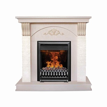 Электрокамин RealFlame Corfino WT с Oregan 3D