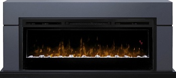 Каминокомплект Dimplex Lindos (линейный) - Серый графит с очагом Prism BLF5051