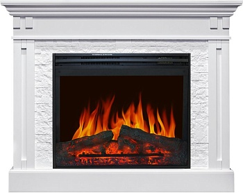 Каминокомплект Royal Flame  Cambridge - Белый с очагом Jupiter FX New