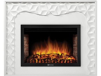Каминокомплект Electrolux Vivo 30 с очагом EFP/P-3320RLS белый