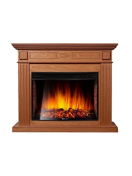 Каминокомплект Electrolux Bianco Classic с очагом Classic EFP/P-1020LS дуб