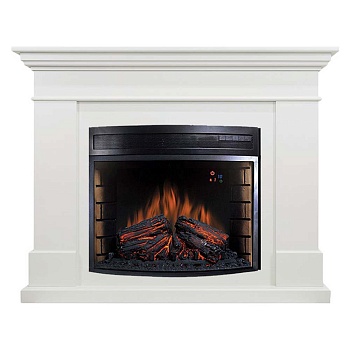 Каминокомплект Royal Flame  California - Белый с очагом Dioramic 28 LED FX