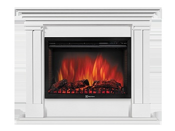 Каминокомплект Electrolux Castello 30 с очагом EFP/P-3020LS белый
