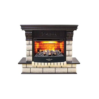 Электрокамин RealFlame  Gracia 25,5 AO с очагом FireStar 25,5 3D